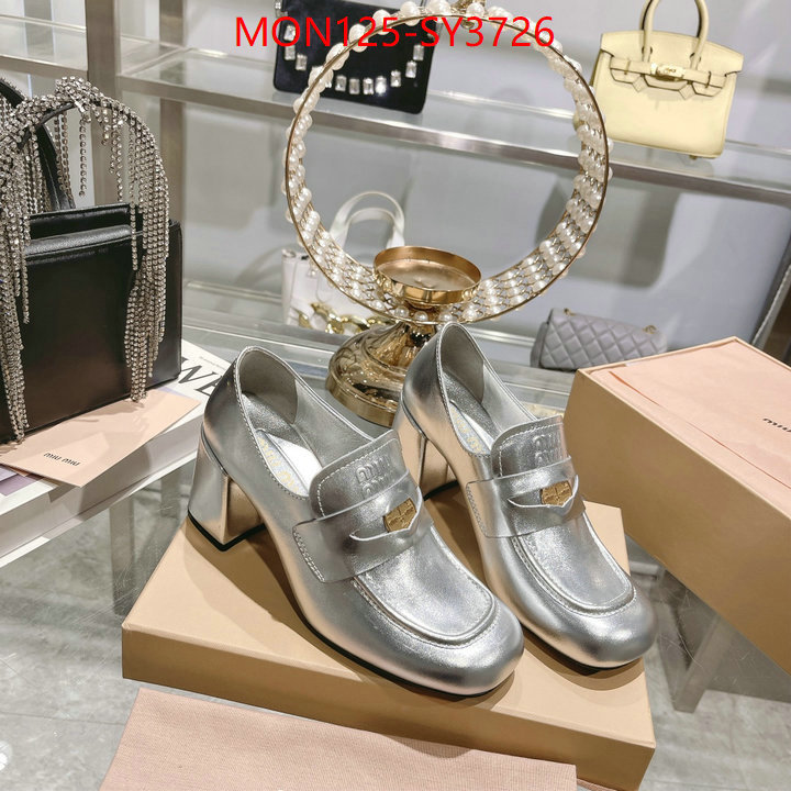 Women Shoes-Miu Miu high ID: SY3726 $: 125USD