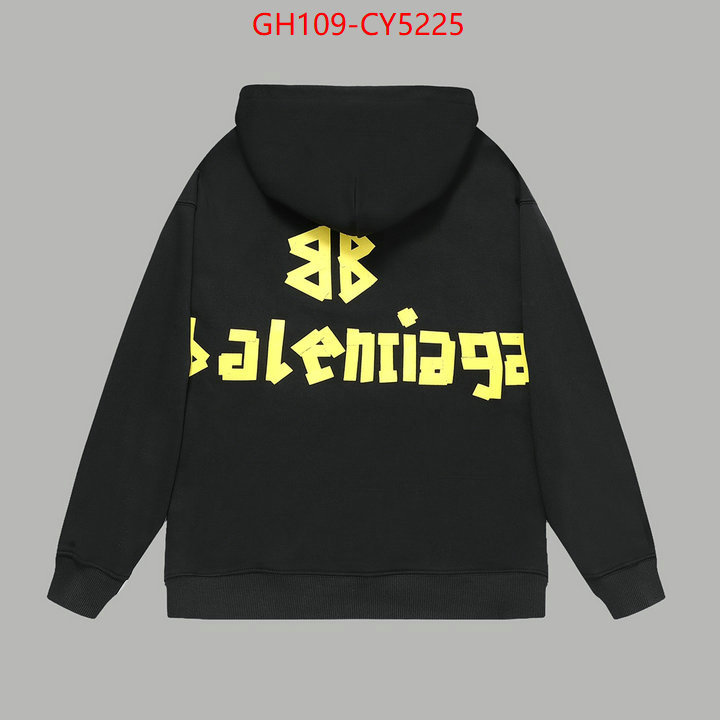 Clothing-Balenciaga designer fashion replica ID: CY5225 $: 109USD