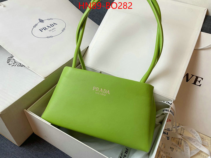 Prada Bags (4A)-Handbag- knockoff highest quality ID: BO282 $: 89USD