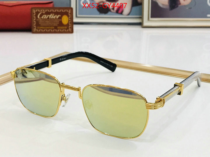 Glasses-Cartier where can i buy the best 1:1 original ID: GY4407 $: 52USD