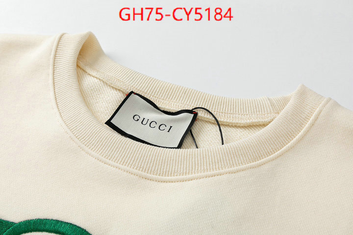 Clothing-Gucci replica every designer ID: CY5184 $: 75USD