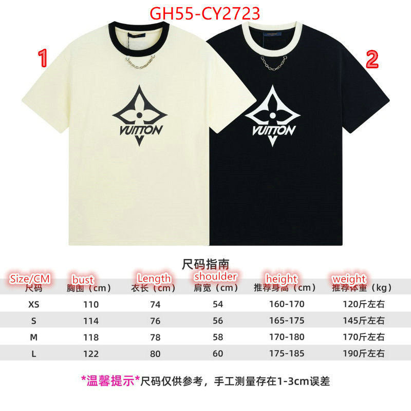 Clothing-LV outlet sale store ID: CY2723 $: 55USD