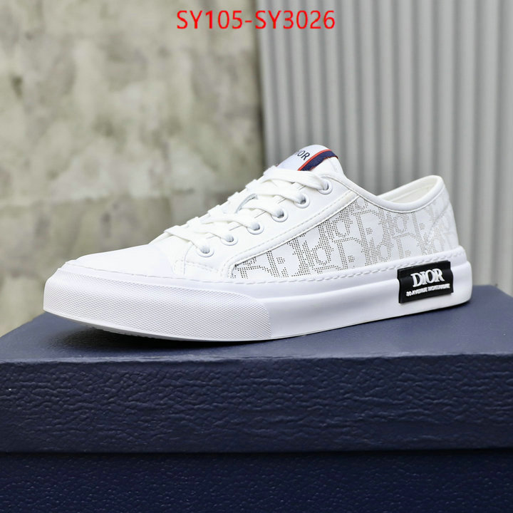 Men shoes-Dior is it ok to buy ID: SY3026 $: 105USD