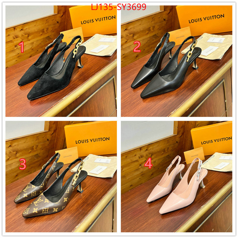 Women Shoes-LV top sale ID: SY3699 $: 135USD