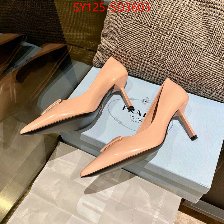 Women Shoes-Prada practical and versatile replica designer ID: SD3603 $: 125USD