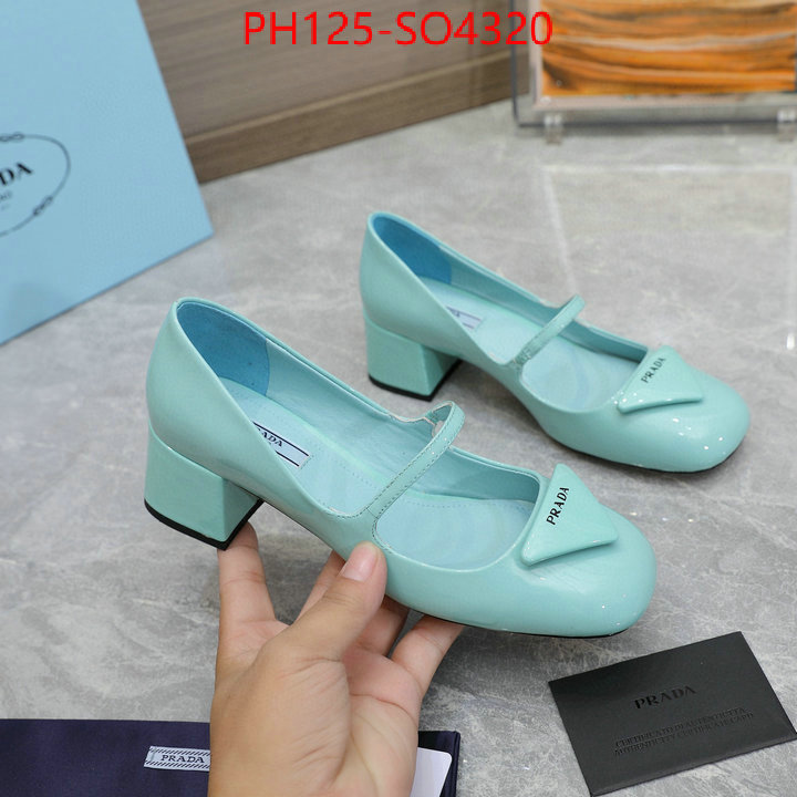 Women Shoes-Prada top quality fake ID: SO4320 $: 125USD