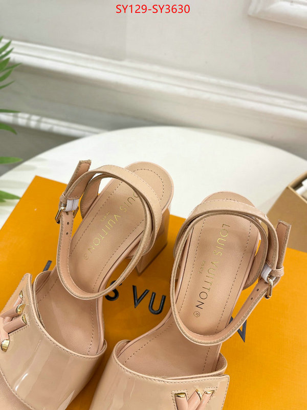 Women Shoes-LV buy replica ID: SY3630 $: 129USD