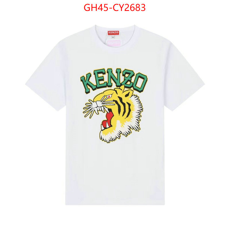 Clothing-KENZO for sale cheap now ID: CY2683 $: 45USD