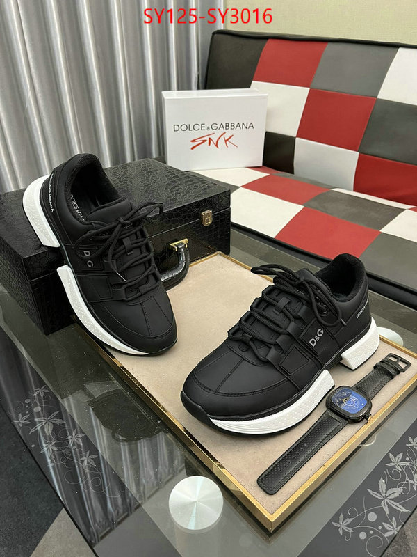 Men Shoes-DG buy 2023 replica ID: SY3016 $: 125USD