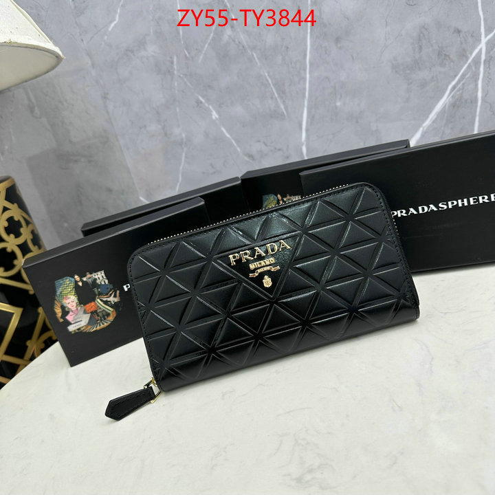 Prada Bags (4A)-Wallet where to buy high quality ID: TY3844 $: 55USD