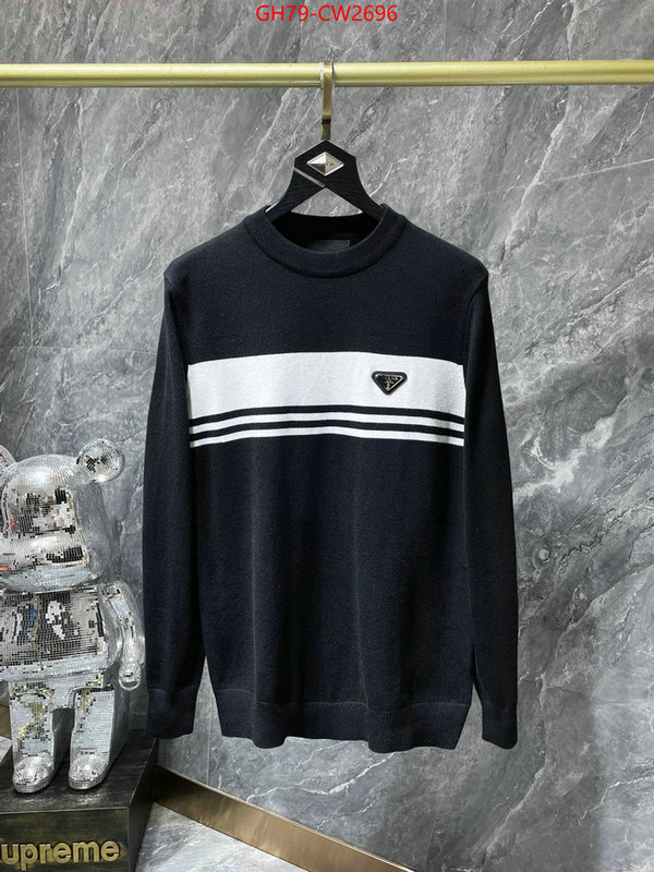 Clothing-Prada high quality happy copy ID: CW2696 $: 79USD