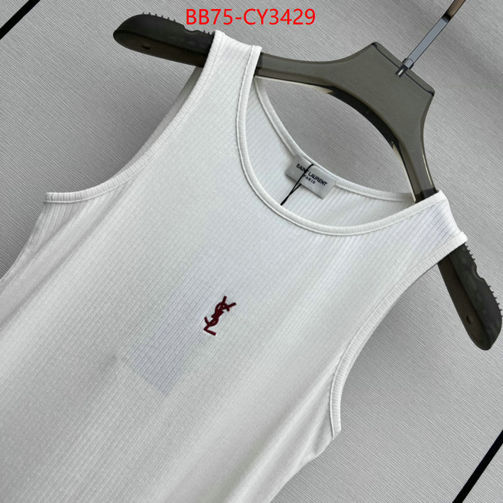 Clothing-YSL buy best quality replica ID: CY3429 $: 75USD