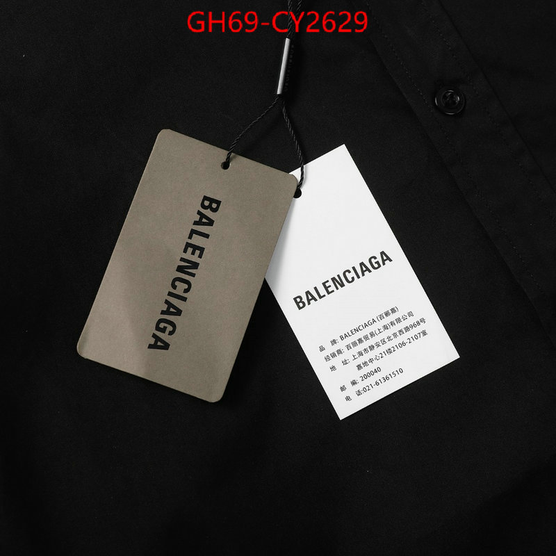 Clothing-Balenciaga only sell high-quality ID: CY2629 $: 69USD