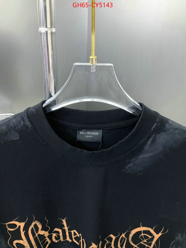 Clothing-Balenciaga aaaaa quality replica ID: CY5143 $: 65USD