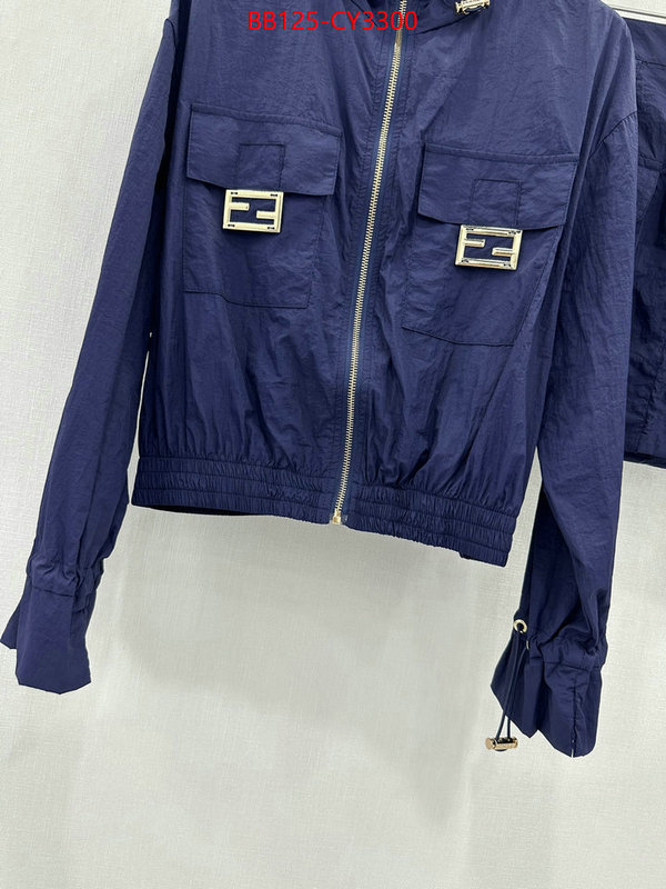 Clothing-Fendi copy aaaaa ID: CY3300 $: 125USD