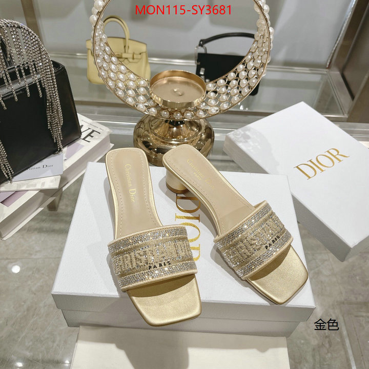 Women Shoes-Dior where should i buy to receive ID: SY3681 $: 115USD