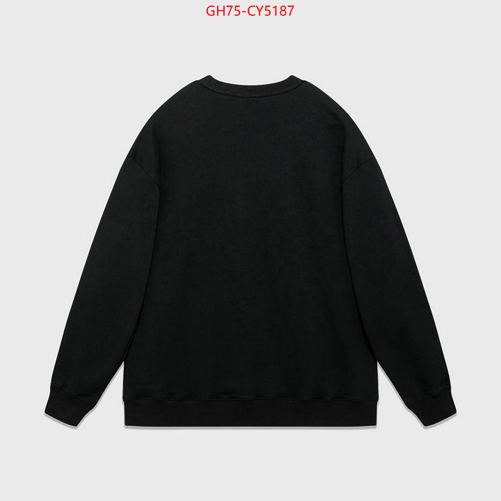 Clothing-Gucci aaaaa customize ID: CY5187 $: 75USD