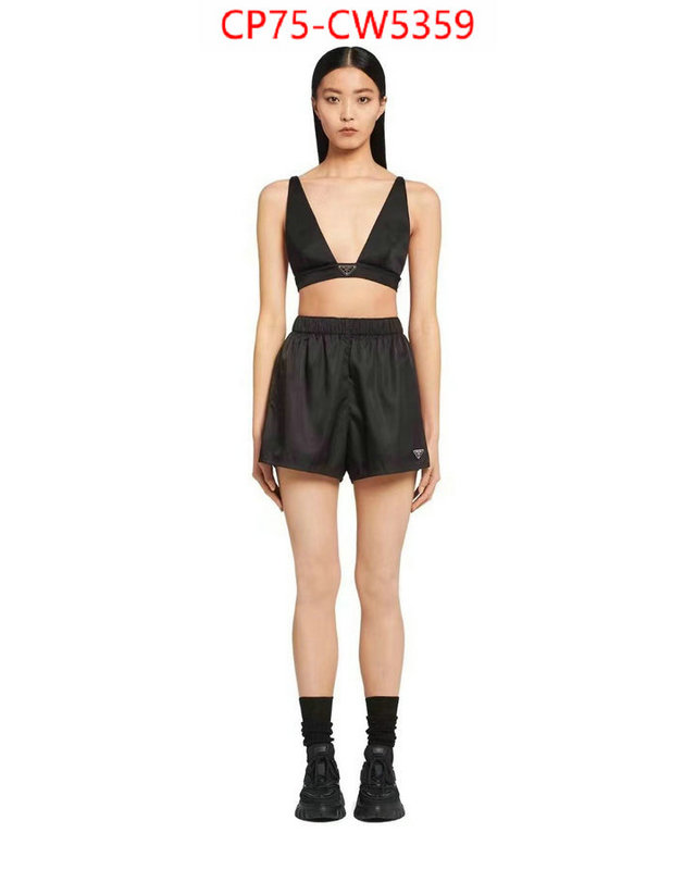 Clothing-Prada 2023 perfect replica designer ID: CW5359 $: 75USD