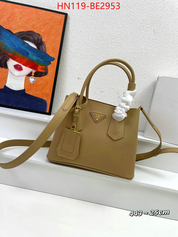 Prada Bags (4A)-Handbag- what is a 1:1 replica ID: BE2953 $: 119USD