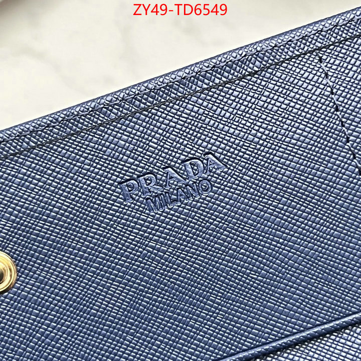 Prada Bags (4A)-Wallet best fake ID: TD6549 $: 49USD