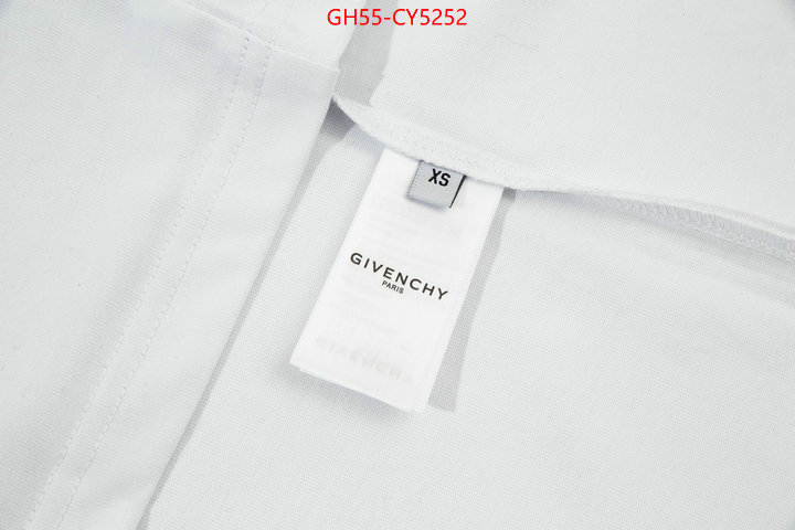 Clothing-Givenchy buy replica ID: CY5252 $: 55USD