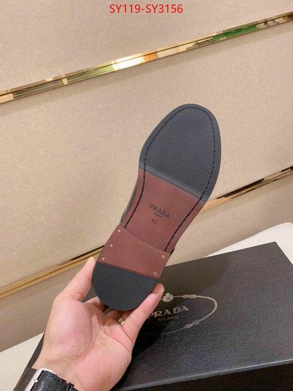 Men shoes-Prada aaaaa+ replica designer ID: SY3156 $: 119USD