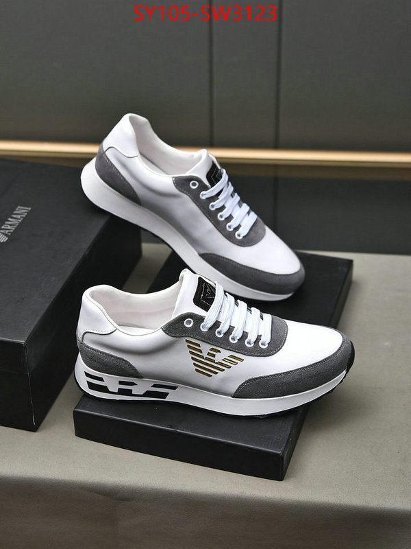 Men shoes-Armani fake cheap best online ID: SW3123 $: 105USD