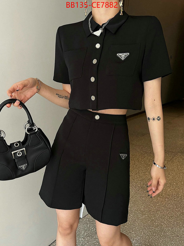 Clothing-Prada is it ok to buy replica ID: CE7882 $: 135USD