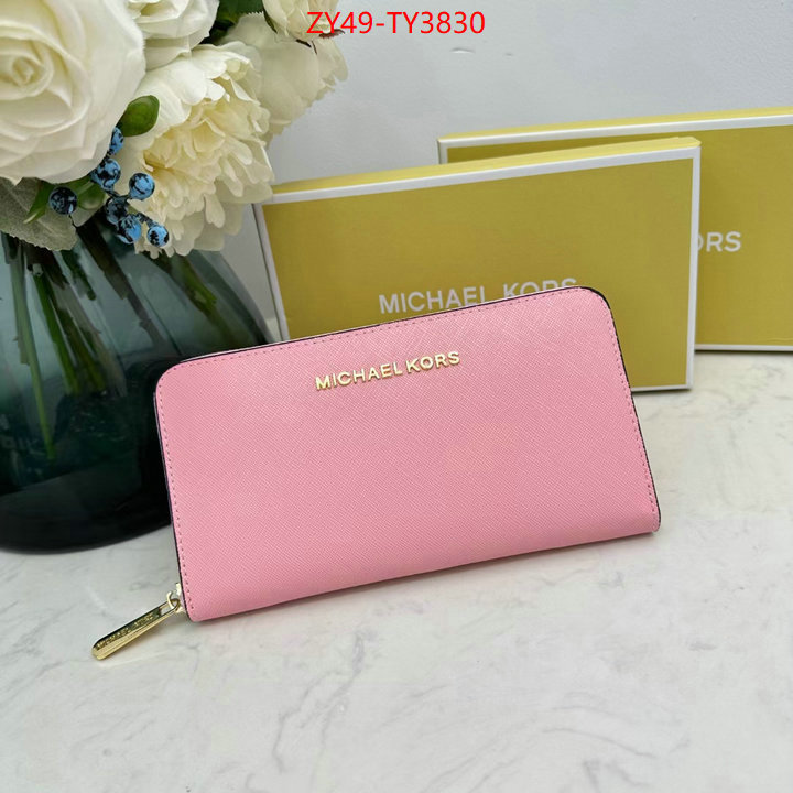 Michael Kors Bags(4A)-Wallet buy cheap ID: TY3830 $: 49USD