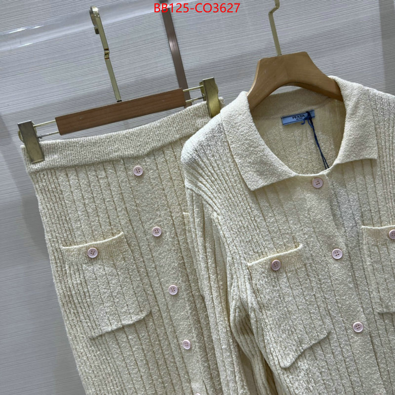 Clothing-Prada how to buy replica shop ID: CO3627 $: 125USD