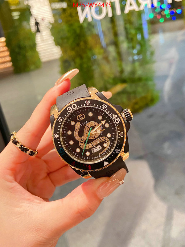 Watch(4A)-Gucci the online shopping ID: WY4475 $: 75USD