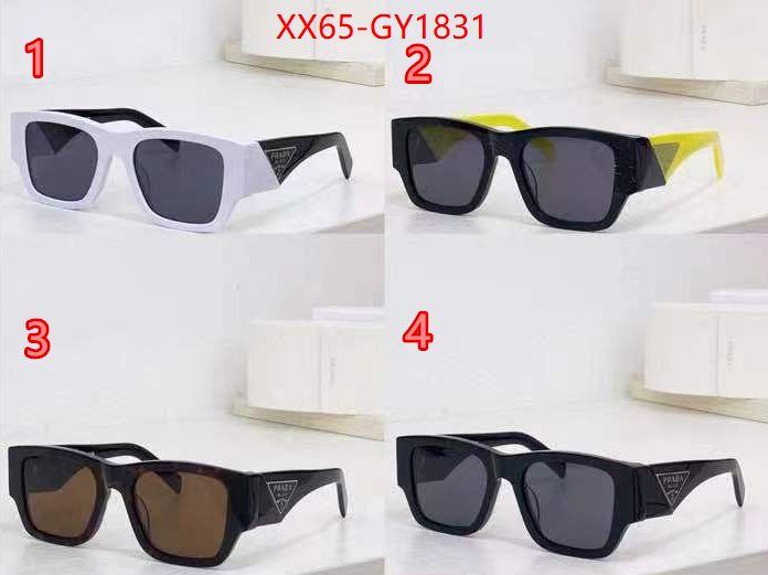 Glasses-Prada shop cheap high quality 1:1 replica ID: GY1831 $: 65USD