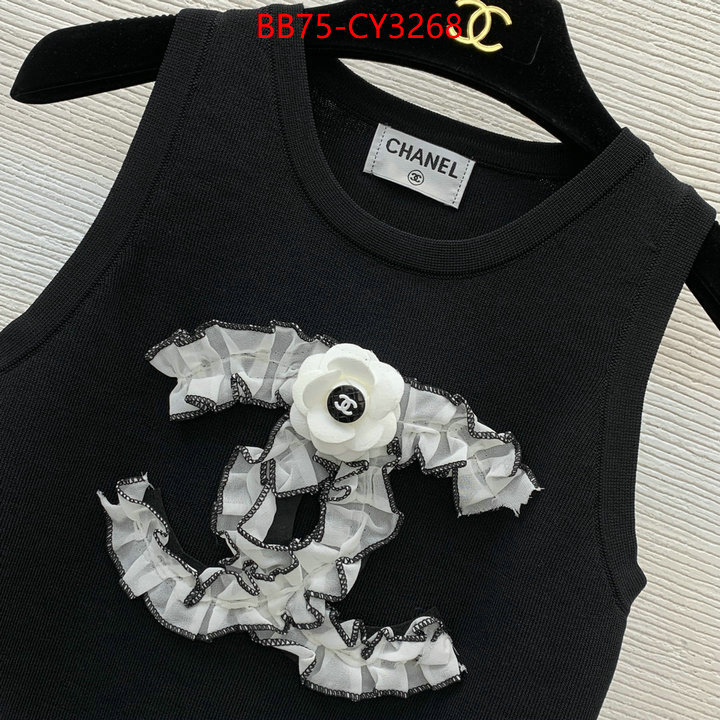 Clothing-Chanel the top ultimate knockoff ID: CY3268 $: 75USD