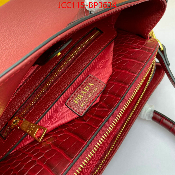 Prada Bags (4A)-Handbag- first copy ID: BP3634 $: 115USD