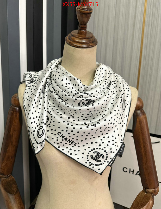 Scarf-Chanel fake cheap best online ID: MY4715 $: 55USD