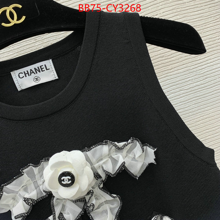 Clothing-Chanel the top ultimate knockoff ID: CY3268 $: 75USD