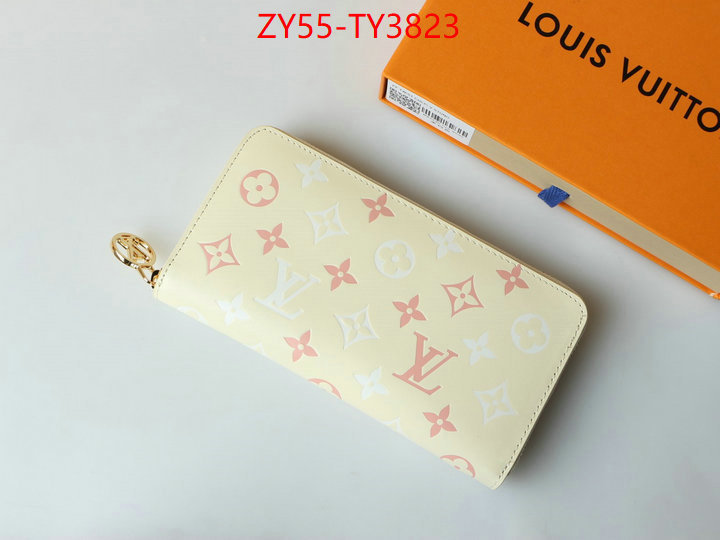 LV Bags(4A)-Wallet best fake ID: TY3823 $: 55USD