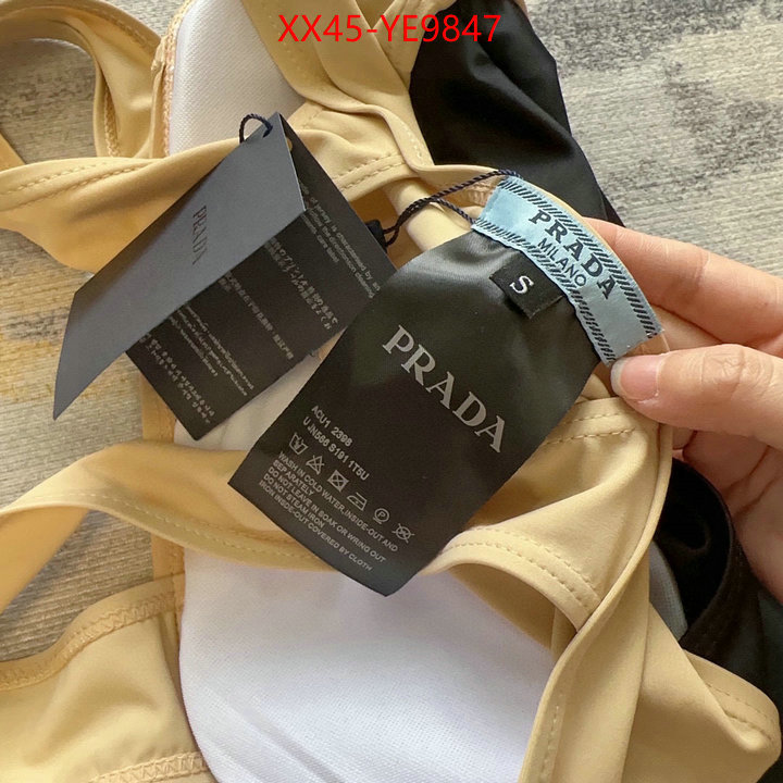 Swimsuit-Prada replica online ID: YE9847 $: 45USD