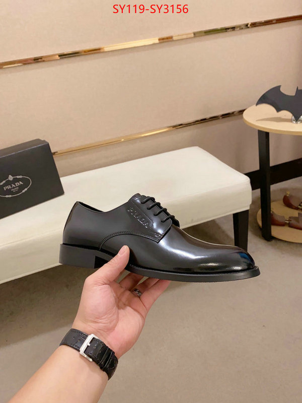 Men shoes-Prada aaaaa+ replica designer ID: SY3156 $: 119USD