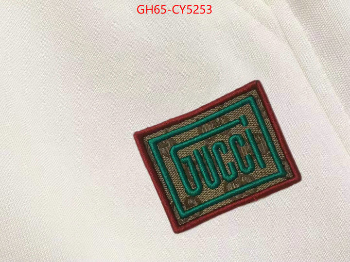 Clothing-Gucci hot sale ID: CY5253 $: 65USD