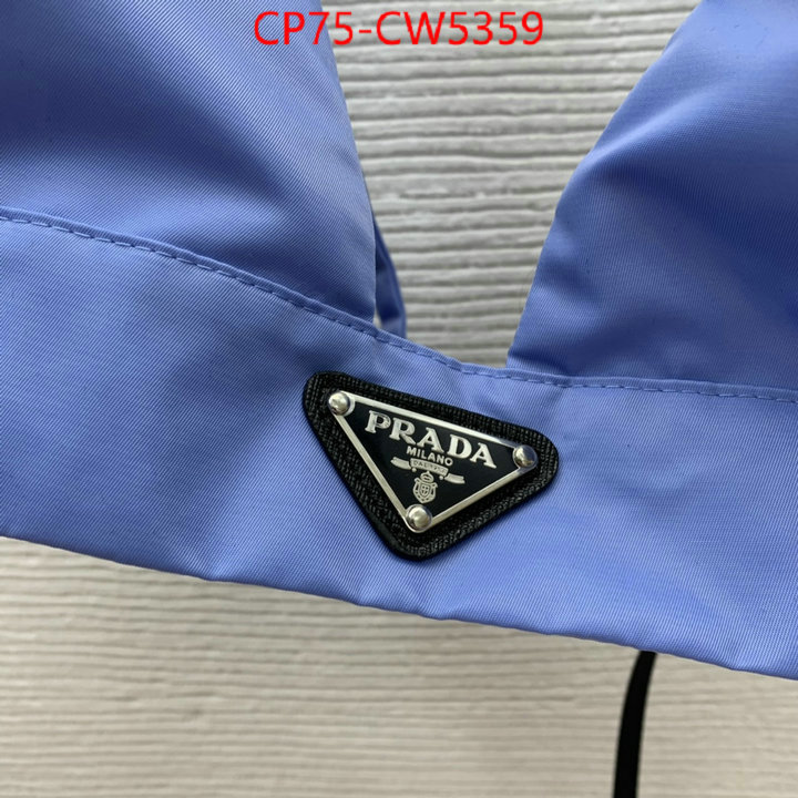 Clothing-Prada 2023 perfect replica designer ID: CW5359 $: 75USD