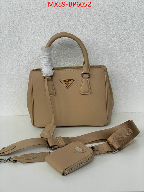 Prada Bags (4A)-Diagonal- how to buy replcia ID: BP6052 $: 89USD