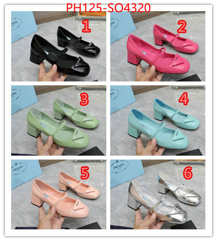 Women Shoes-Prada top quality fake ID: SO4320 $: 125USD