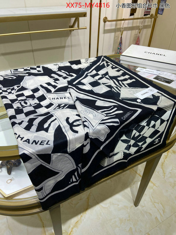 Scarf-Chanel buy cheap replica ID: MY4816 $: 75USD