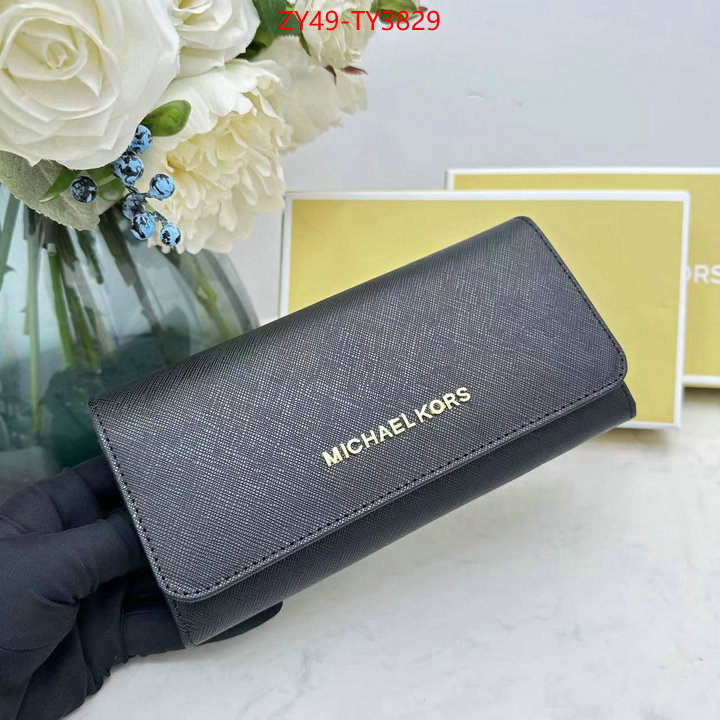 Michael Kors Bags(4A)-Wallet sell high quality ID: TY3829 $: 49USD