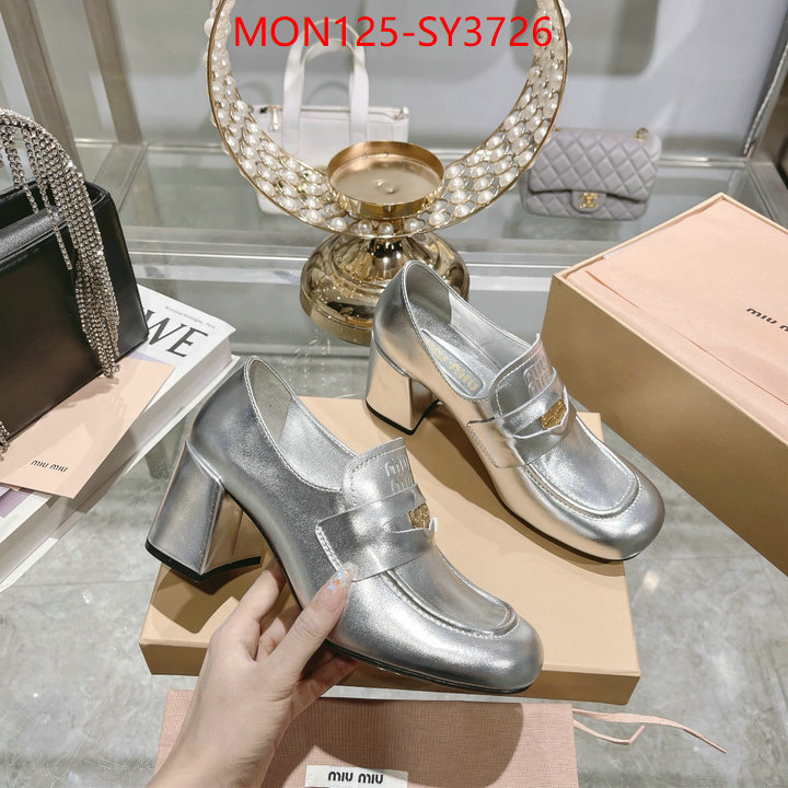 Women Shoes-Miu Miu high ID: SY3726 $: 125USD