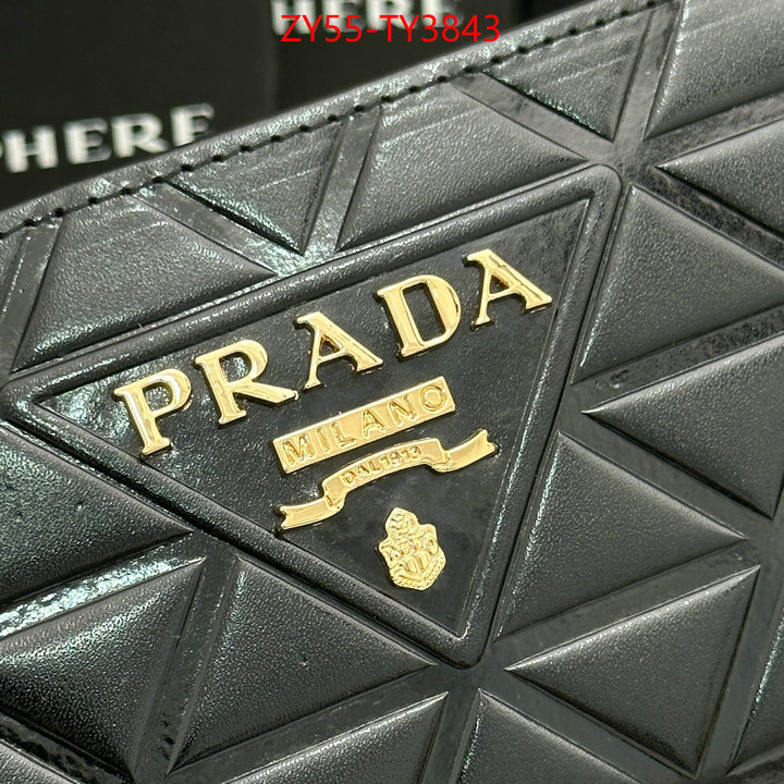 Prada Bags (4A)-Wallet best like ID: TY3843 $: 55USD