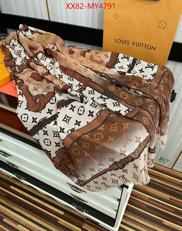 Scarf-LV luxury fashion replica designers ID: MY4791 $: 82USD