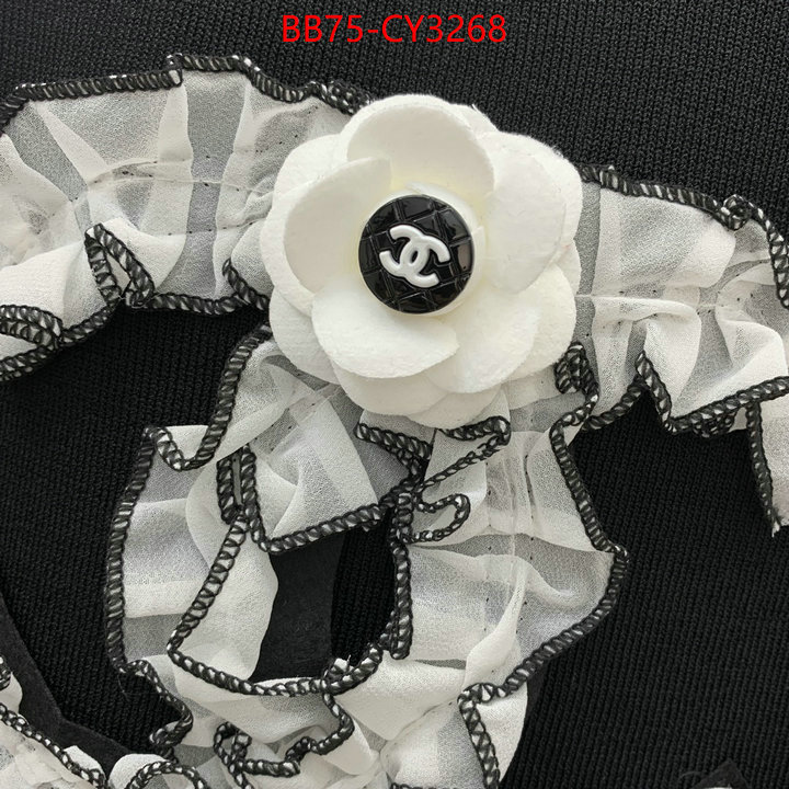 Clothing-Chanel the top ultimate knockoff ID: CY3268 $: 75USD