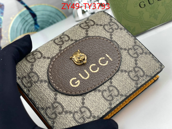 Gucci Bags(4A)-Wallet- we offer ID: TY3793 $: 49USD